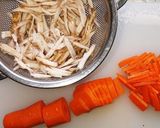 雑穀米のかやくご飯(炊き込みご飯)作り方2写真