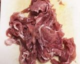 豚バラのぽん酢生姜炒め作り方2写真
