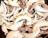 豚バラのぽん酢生姜炒め作り方5写真