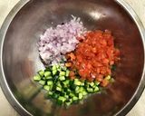 帆立のバター焼きたっぷりトマトサルサのせ作り方3写真