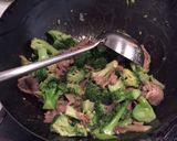 ブロッコリーと牛肉のオイスターソース炒め作り方8写真