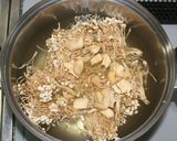 梅ズバ☆簡単☆干しえのきでサバ缶チゲ豆腐作り方9写真
