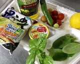 サッポロ一番塩らーめん冷製パスタスタイル作り方1写真
