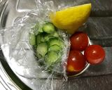 サッポロ一番塩らーめん冷製パスタスタイル作り方2写真