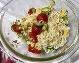 サッポロ一番塩らーめん冷製パスタスタイル作り方6写真