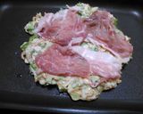 さくらえびのお好み焼き作り方4写真