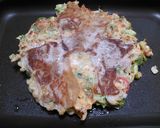 さくらえびのお好み焼き作り方6写真