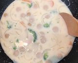 オリーブオイルと米粉のクリームシチュー作り方4写真