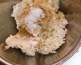 肉巻きに温玉添えて…☺作り方1写真