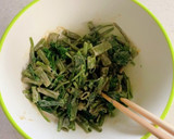 空芯菜とゆで卵の和えもの作り方9写真
