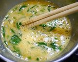 簡単！卵焼き☆ほうれん草しらす作り方3写真