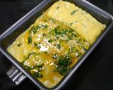 簡単！卵焼き☆ほうれん草しらす作り方4写真