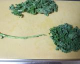 ケール＊ゴマ香るおひたし作り方1写真