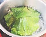 蕗の葉のおにぎり作り方1写真