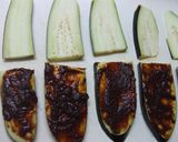 レンジでなすの豚巻き♪赤味噌挟み照り焼き作り方3写真