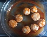 レンジで簡単！ふわふわ豆腐入り肉団子作り方4写真