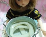 リカちゃんサイズ♡野球シリーズ伊勢うどん作り方1写真