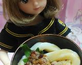 リカちゃんサイズ♡野球シリーズ伊勢うどん作り方4写真