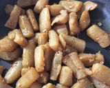 板こんにゃくの炒り煮。作り方3写真