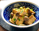 厚揚げとしめじの甘辛炒め＊お弁当・副菜作り方3写真