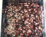 小豆の葛寄せブドウジュース味作り方8写真