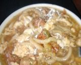 旦那の一番好きな煮込みうどん作り方4写真