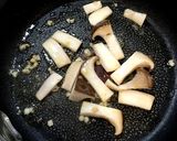 ほうれん草とエリンギのクリームパスタ作り方4写真