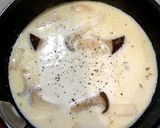 ほうれん草とエリンギのクリームパスタ作り方5写真
