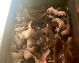 牛肉とキクラゲ、ピーマンの甘辛炒め煮作り方3写真
