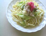 包み焼きでふっくら塩焼きそば作り方9写真