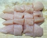 鶏ささみの唐揚げ☆ごま大葉風味作り方1写真