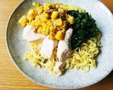 つぶつぶネバネバな豆乳和え麺♪作り方5写真
