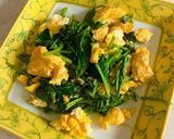 空芯菜と卵の炒めもの作り方9写真