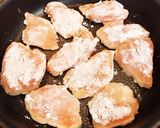 鶏むね肉の梅照り焼き♡作り方3写真