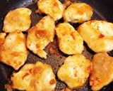 鶏むね肉の梅照り焼き♡作り方5写真