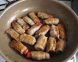 肉巻きカニかま作り方10写真