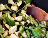 ☆夏野菜のトマトパスタ☆チーズ添え～作り方2写真