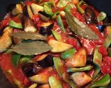 ☆夏野菜のトマトパスタ☆チーズ添え～作り方3写真
