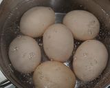簡単‼️味付け煮卵☆作り方1写真