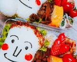 しょくぱんまん♪キャラ弁♪♪作り方3写真