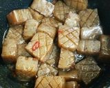 コンニャクの甘辛煮～レンチンで灰汁抜き～作り方7写真