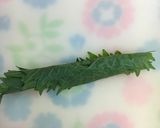 大葉を簡単に切る方法作り方3写真