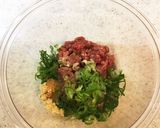 レンジ調理★油不使用の豚そぼろ丼作り方3写真