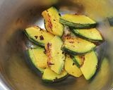 かぼちゃとベーコンのコンソメサラダ作り方9写真
