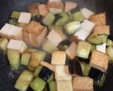 モチモチ厚揚げとジュワーな茄子の中華炒め作り方2写真