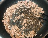 厚揚げ豆腐とひき肉のピリ辛炒め作り方2写真