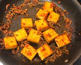 厚揚げ豆腐とひき肉のピリ辛炒め作り方4写真