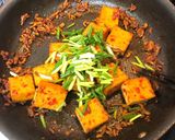 厚揚げ豆腐とひき肉のピリ辛炒め作り方5写真