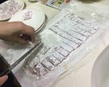 羽二重餅みたいな求肥（いちご風味）作り方9写真