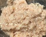 鶏ミンチの甘辛にんにくバター醤油のつくね作り方2写真